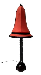 Art Deco Amsterdamse School Table Lamp by Piet Kramer, 1920s